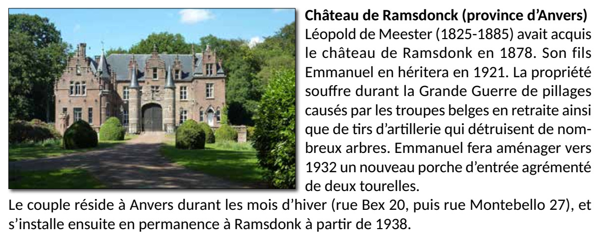 vOdY x Ramsdonck Chateau de Ramsdonck p.38